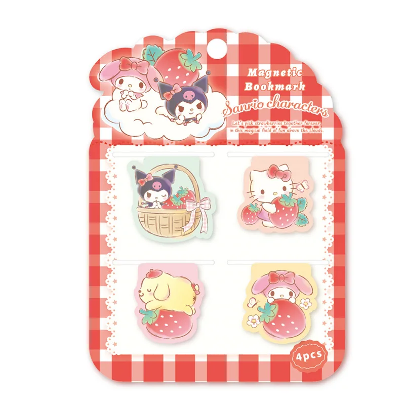 Sanrio Kuromi My Melody Littletwinstars помпон чистый необычный изысканный милый зажим для книг