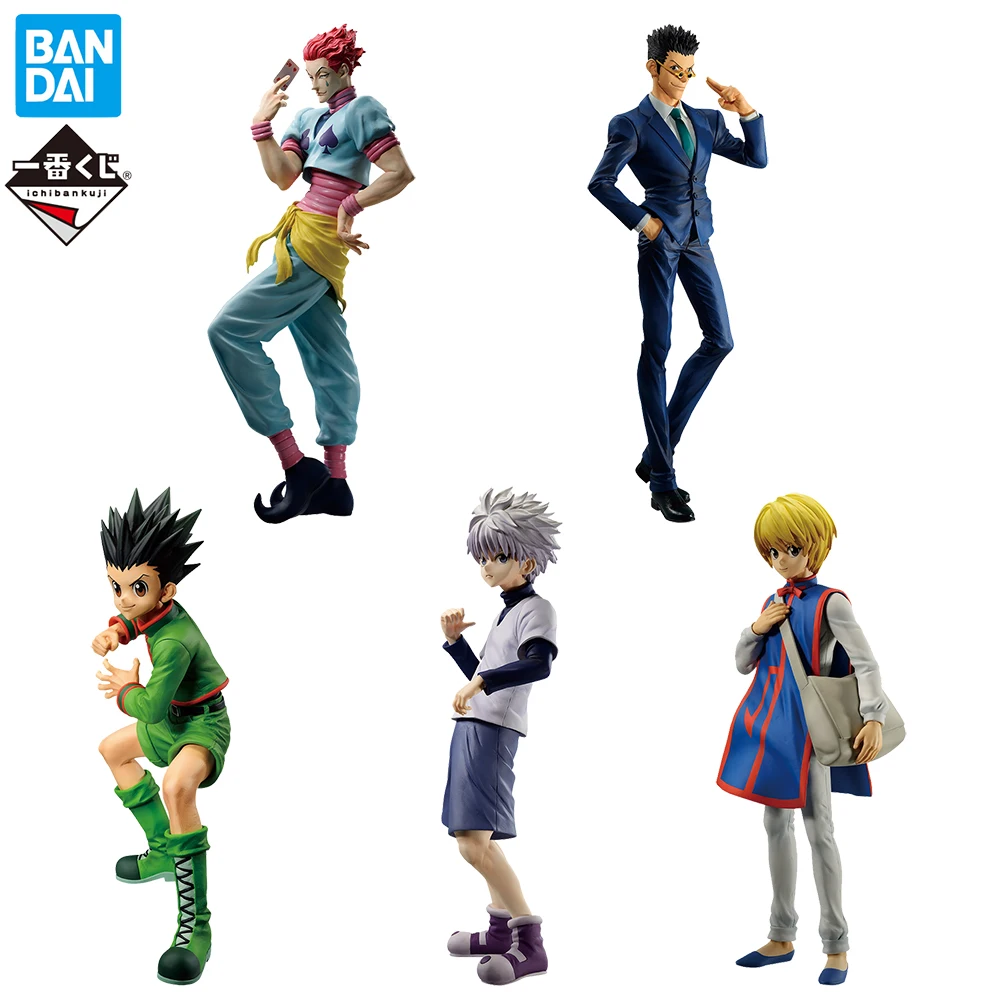 BANPRESTO Ichiban KUJI Gon Freecss Killua Zoldyck Kurapika Reorio Hisoka (HUNTERxHUNTER DAY OF DEPARTURE) Аниме-фигурки игрушки