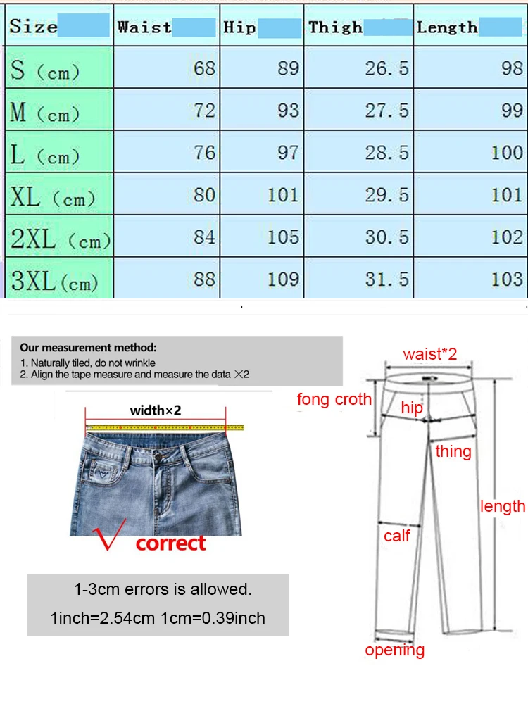 Jeans trousers solid color simple daily wear new fashion long new jeans ladies jeans denim trousers high waist shimmer boot