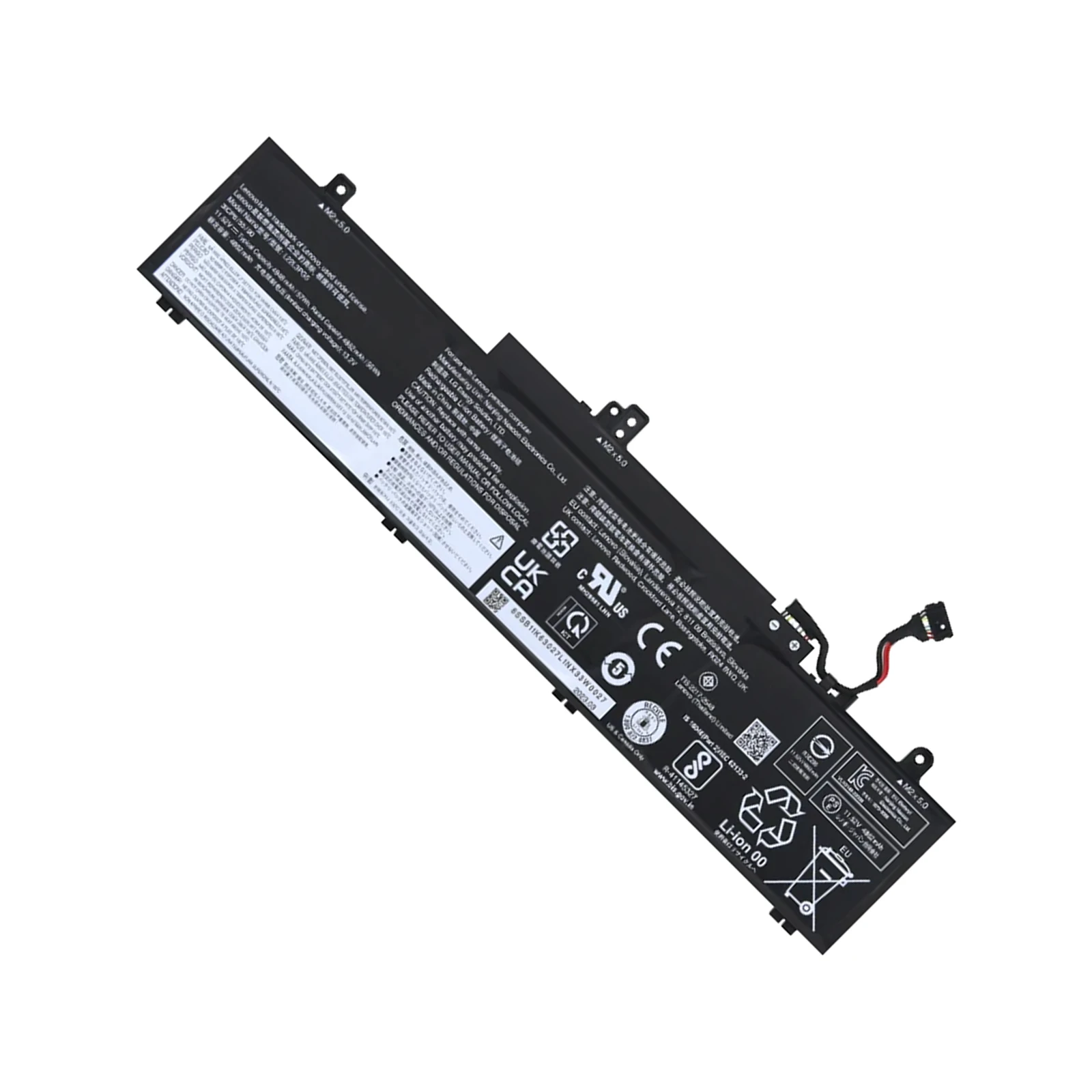 Аккумулятор YOOFAN L22L3PG5 L22B3PG5 L22C3PG5 L22D3PG5 L22M3PG5 для ноутбука Lenovo ThinkPad E14 G5 E16 Gen 1 11 52 в 4948