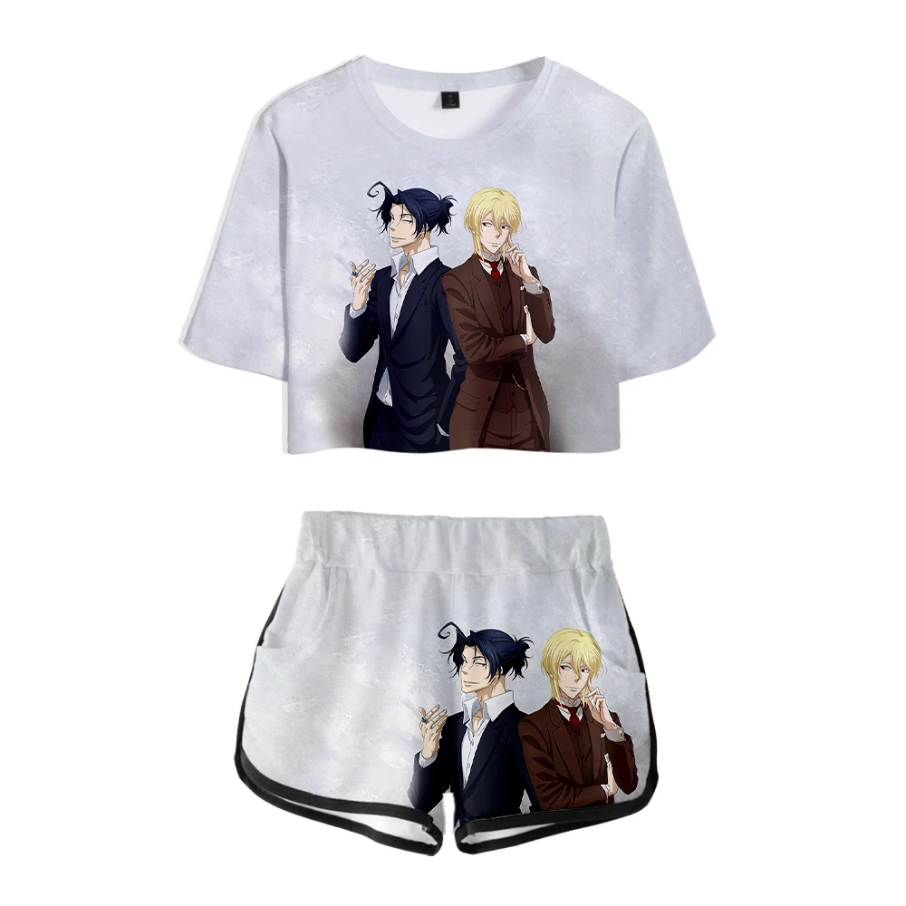 Комплект из 2 предметов WAMNI Moriarty the Patriot одежда в стиле Харадзюку женские шорты для