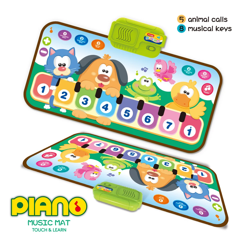 

Developing Children's Interest in Piano Music Blanket Parent-child Interactive Electronic Game Toy Pad