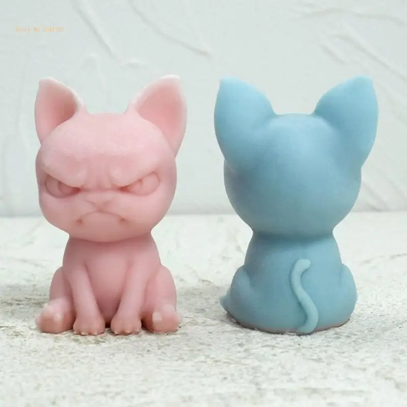 Форма для свечей Angry DIY свечи гипсовые украшения рождественский подарок домашний