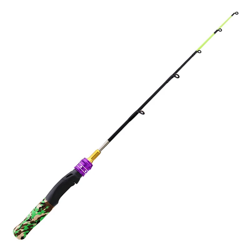 

Short Retractable Fishing Rods Ice Fishing Rod 61Cm Straight Handle Fishing Rod Winter Fishing Rod