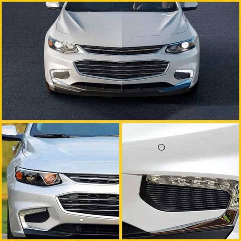 Front Bumper Fog Light Cover Trim 23478373 23478374 For Chevy Malibu 2016-2018 Lamp Bezel