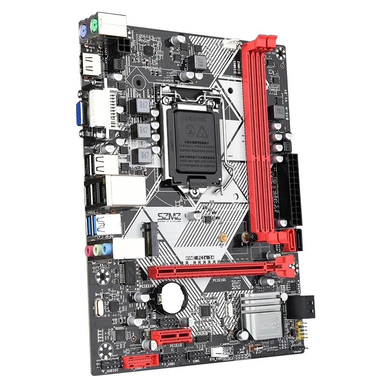 

JINGSHA B75-H игровая ПК материнская плата настольная маленькая плата LGA 1155 поддержка DDR3 RAM NVME USB3.0 SATA3 w/ VGA HDMI-совместимый DVI