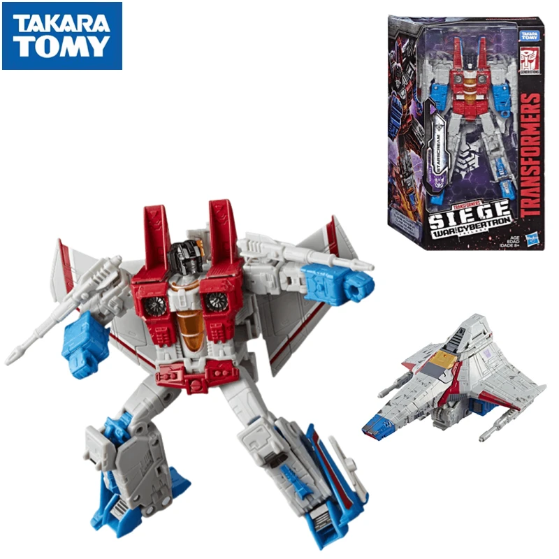 

TAKARA TOMY Transformers Studio Alien Aircraft Siege Series Siege Starscream 3C Edition Movable Figure Toy Doll Collection
