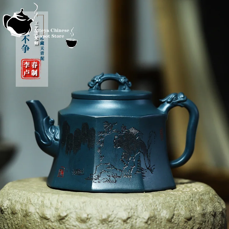 Глиняный Чайник ручной работы Yixing чайник для здоровья без сохранения ценностей