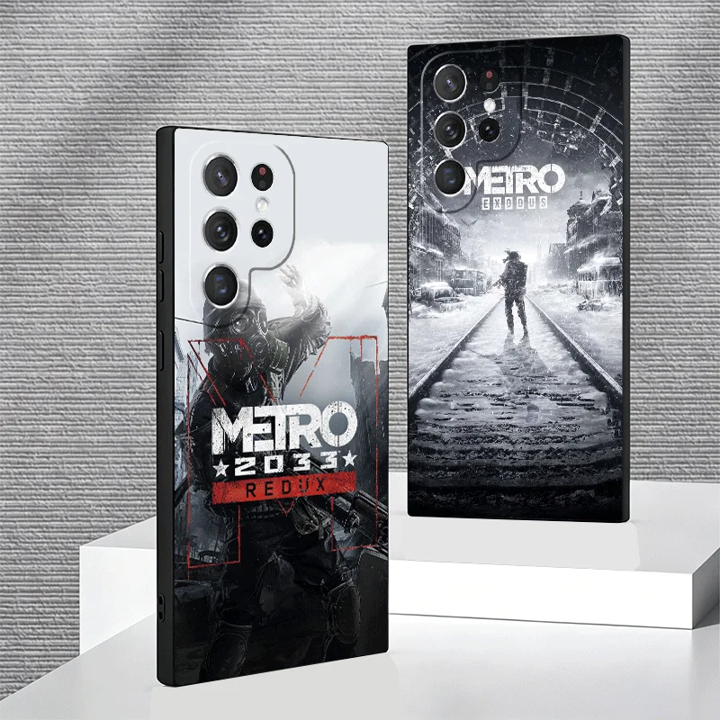 Фото Чехол для телефона Metro 2033 для Samsung Galaxy S24 S25 S26 Ultra S23 Plus S22 S21 FE S20 + с индивидуальным узором и защитой по краям №2