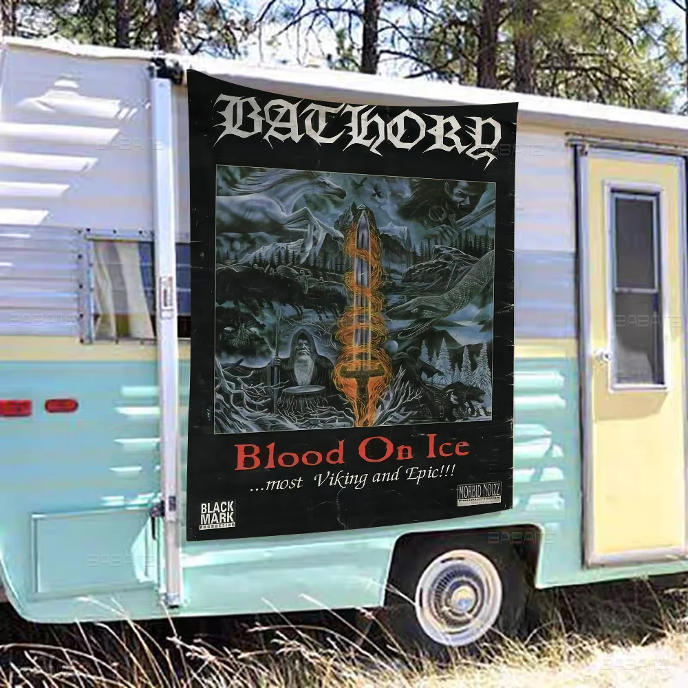 Bathory Quorthon Ретро Хэви-метал Музыкальная Группа Певица Креативный Узор Подвесной