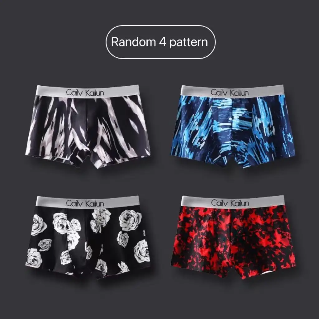 Men's Underwear Cotton Breathable Daily Comfortable And Hygienic Boxer Briefs Boys Panties
