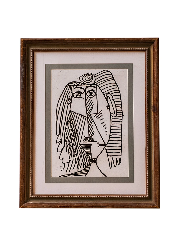 

Decorative Figure Painting Prints Hallway Living Room Sofa Wall Painting Bedroom and Dining Room Murals