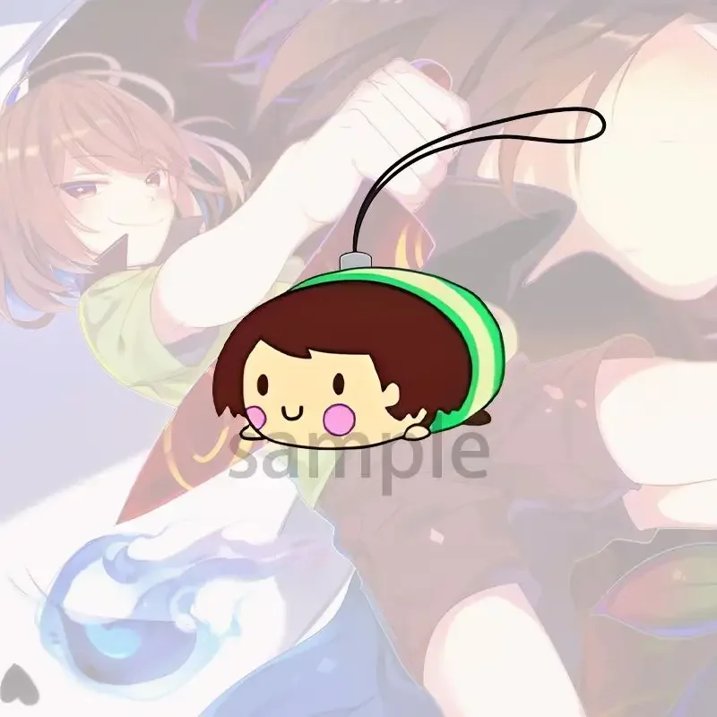 Undertale frisk мультфильм милый акриловый брелок для телефона подарок трава