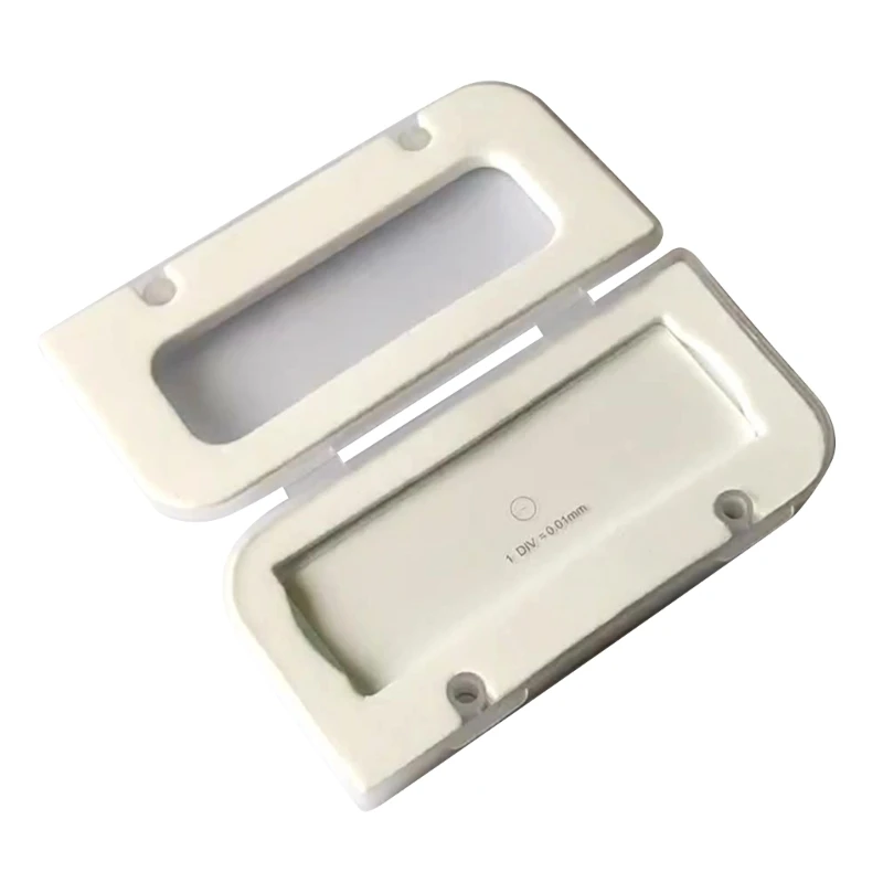 Микрометр калибровочная линейка для микроскопа окулярная сетка 0 01 мм Прямая