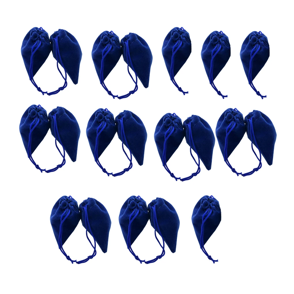 

20 шт./упаковка, подарочные пакеты на шнурке, 5x7 см