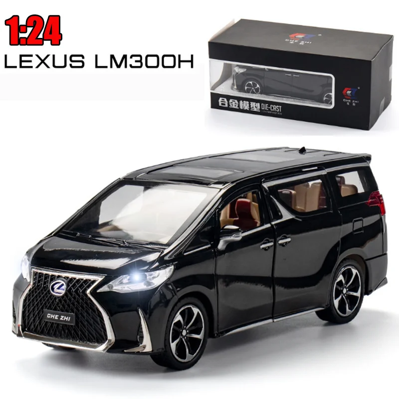 

1:24 Toy Car Excellent Quality LEXUS LM300H Metal Car Alloy Car Diecasts & Toy Vehicles Car Model High Simulation Toys For BOY