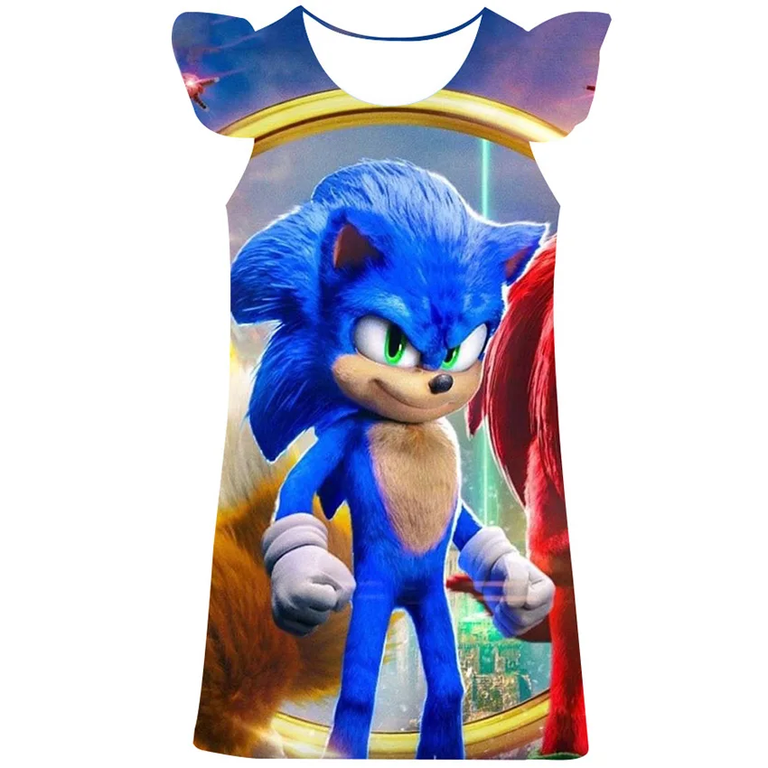 Детское платье с 3d-рисунком на Возраст 3-10 лет |