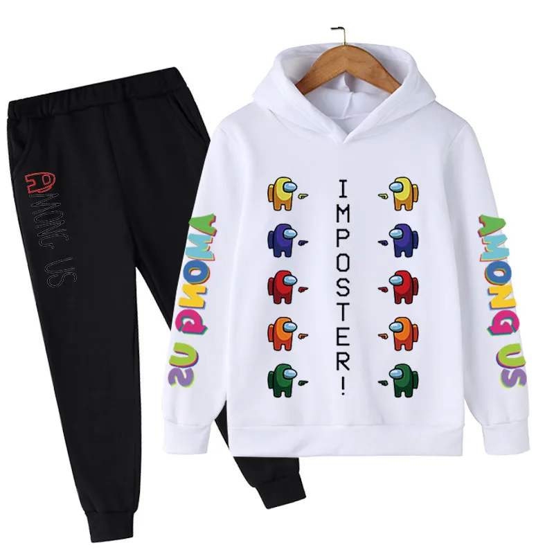 

2022 Brand New Launch Among Us Children's Casual Suits Super Popular Now Hot Selling Game Role Anime Cosplay