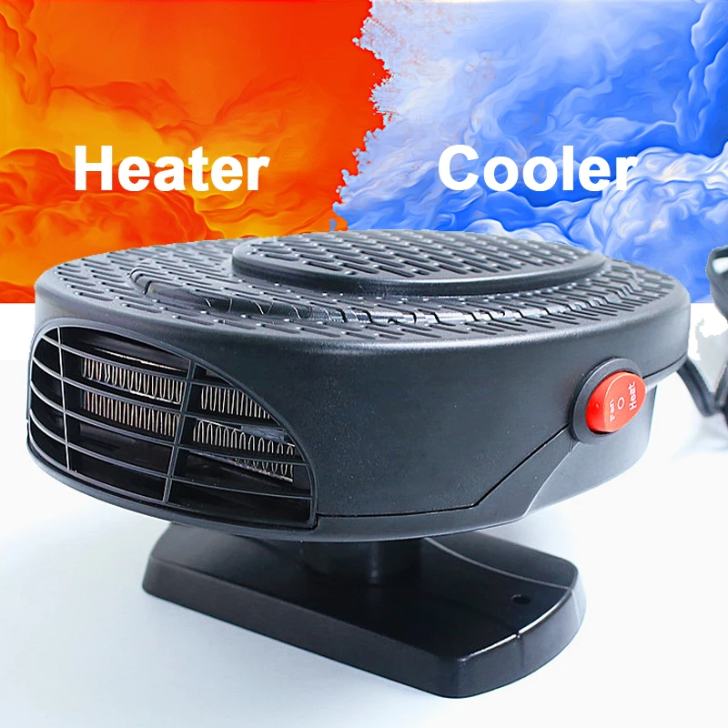 12V 24V Electric Car Heater Cooler Cold Heat Dual Use Windshield Dofogger Defroster Auto Heating Fan Winter Summer |