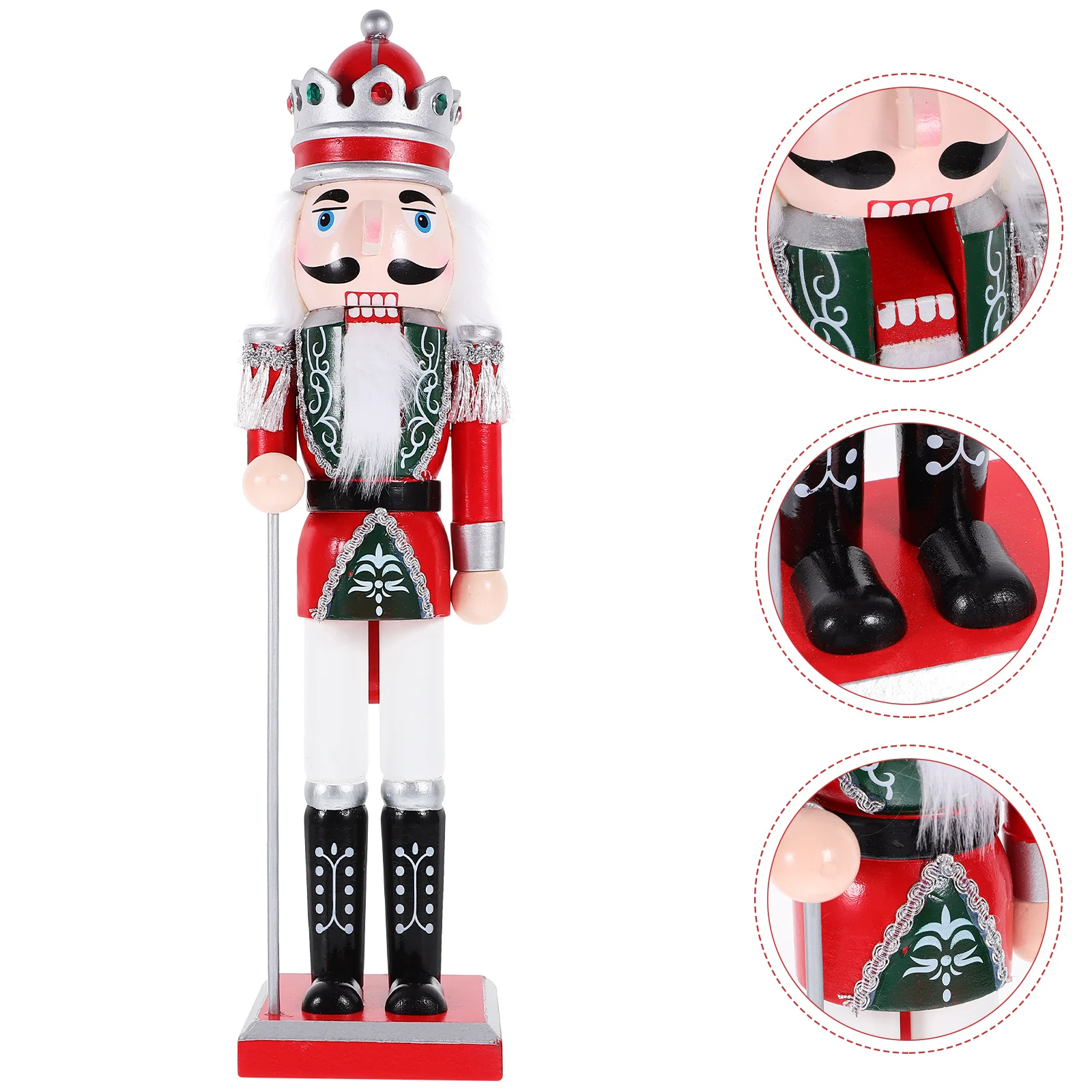 

Clip Nutcracker Soldier Nutcrackers Christmas Decor Decorative Decorations Holiday Figures