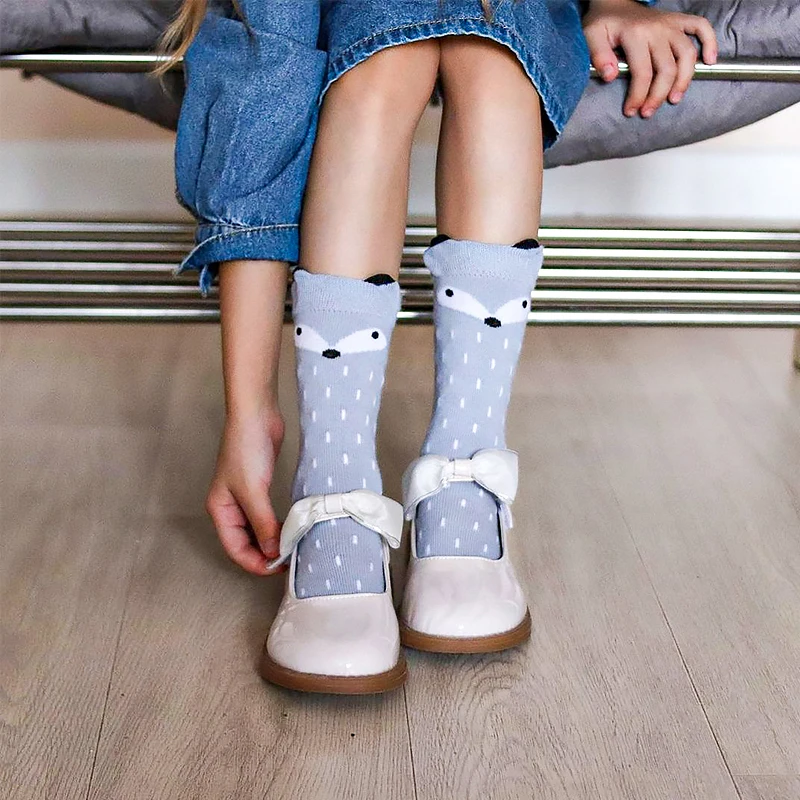 

Baby Girl Socks Spring Kids Socks Infant Knee High Cotton Cute Cartoon Unisex Sock Toddle Girl Korean Clothing Newborn Socks