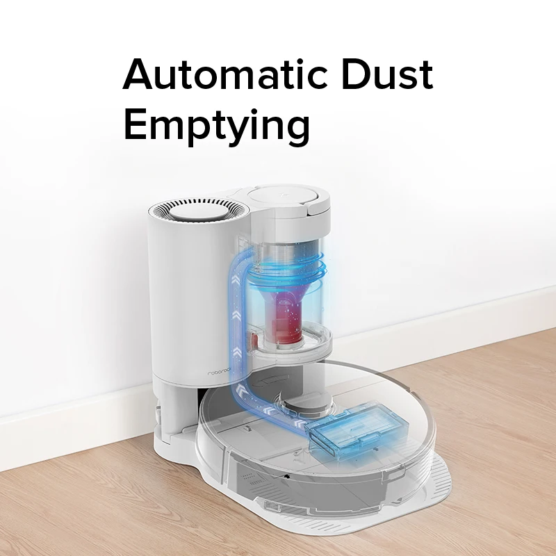 Робот-пылесос Roborock S7 с автоматической пустой док-станцией Sonic Mopping Ultra sonic Carpet
