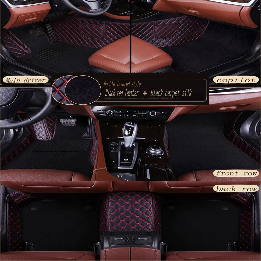 

Car floor mats for Mercedes Benz G500 G350 G55 G63 X166 GL550 GLS W166 GLE X204 X205 GLK GLC car styling carpet rug