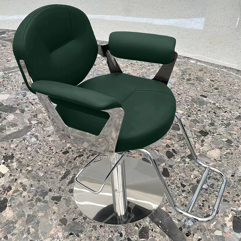 Вращающиеся парикмахерские стулья с колесами вращающиеся косметические