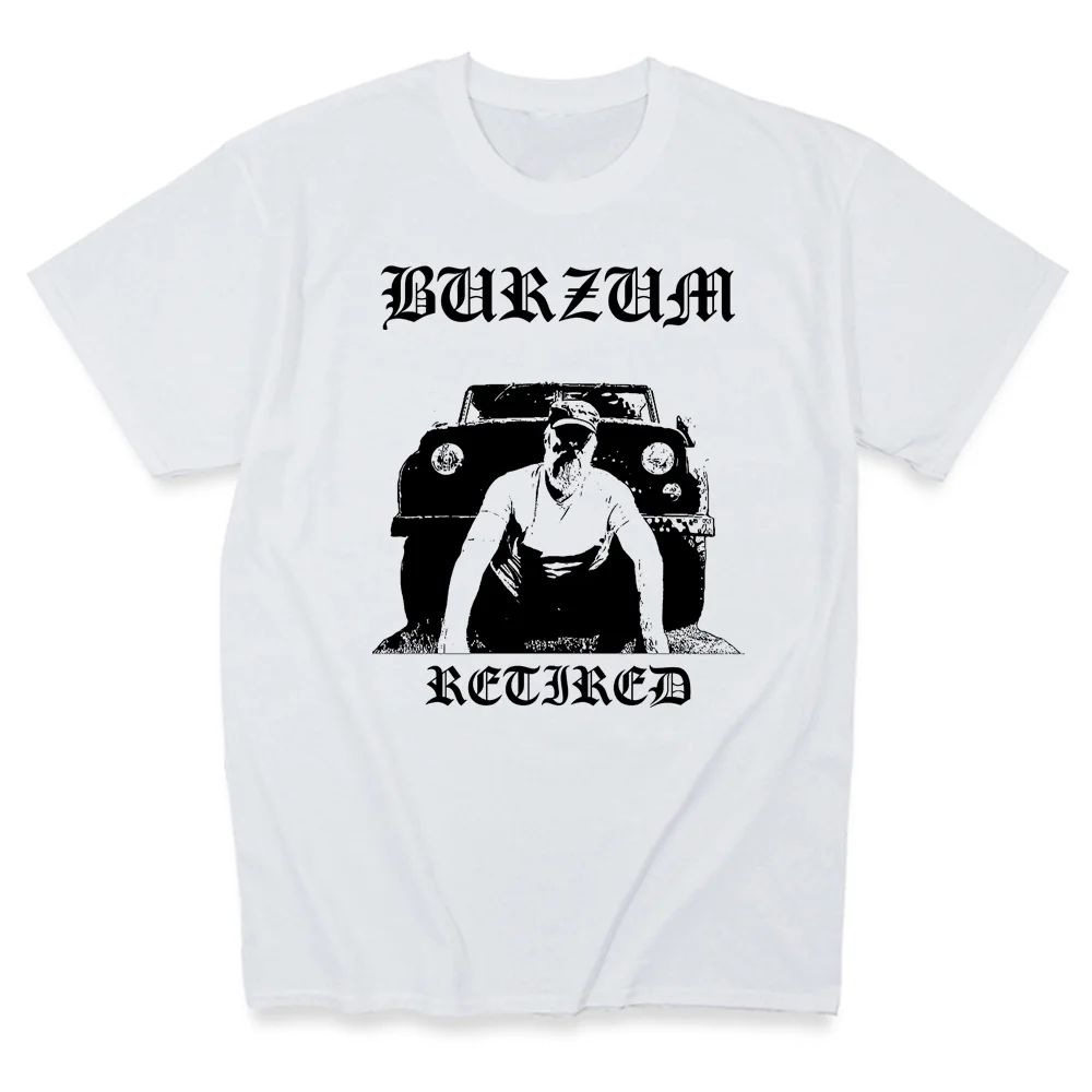 

Men Women Burzum Short Sleeve Funny T-Shirt Casual Plus Size T-Shirts Hip Hop Style Tops Unisex Tee T-Shirt Summer Streetwear