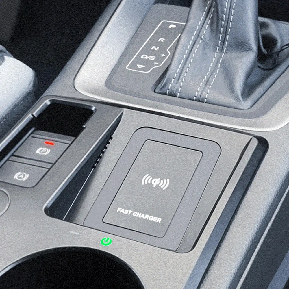 15 Вт автомобильное беспроводное зарядное устройство Qi для телефона панель