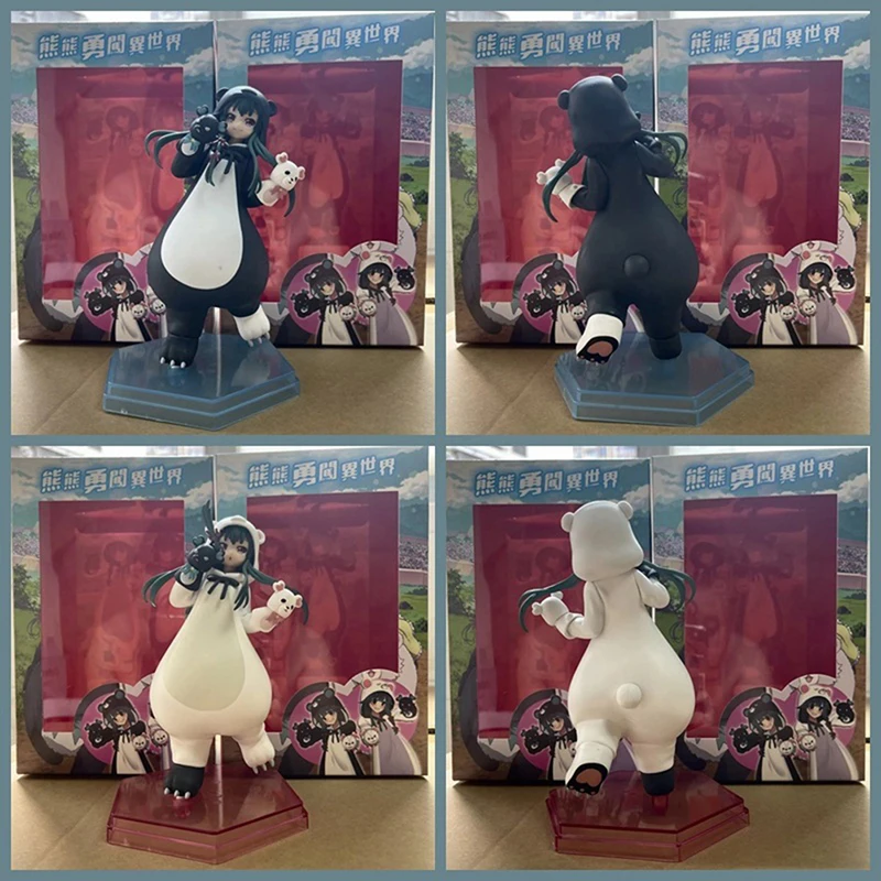 

18cm POP UP PARADE Yuna Anime Figure Kuma Bear Yuna Action Figure Kuma Bear Figurine Collection Model Doll Toys Gifts