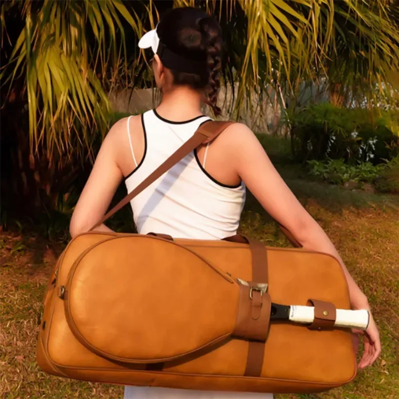 Многофункциональная теннисная сумка Greatspeed винтажная унисекс для бадминтона