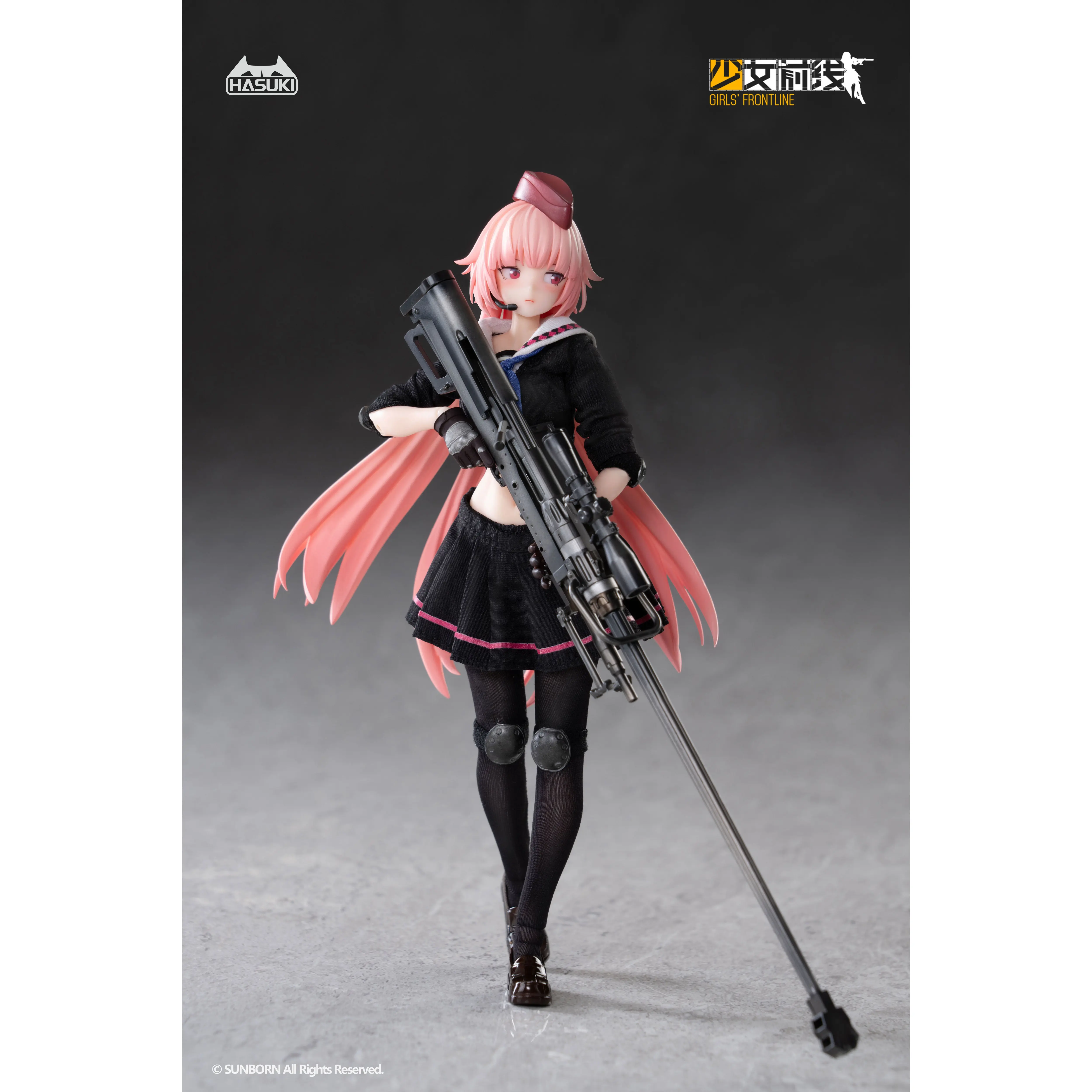 Фото Фигурка HASUKI в наличии PA011 Girls Frontline NTW 20, масштаб 1:12, тканевая, подвижная, коллекционная, аниме, для взрослых коллекционеров №2