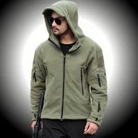 autumn fleece male jackets hiking warm men winter coat with hood outdoor sports climbing fishing wind breaker jacket hiking men