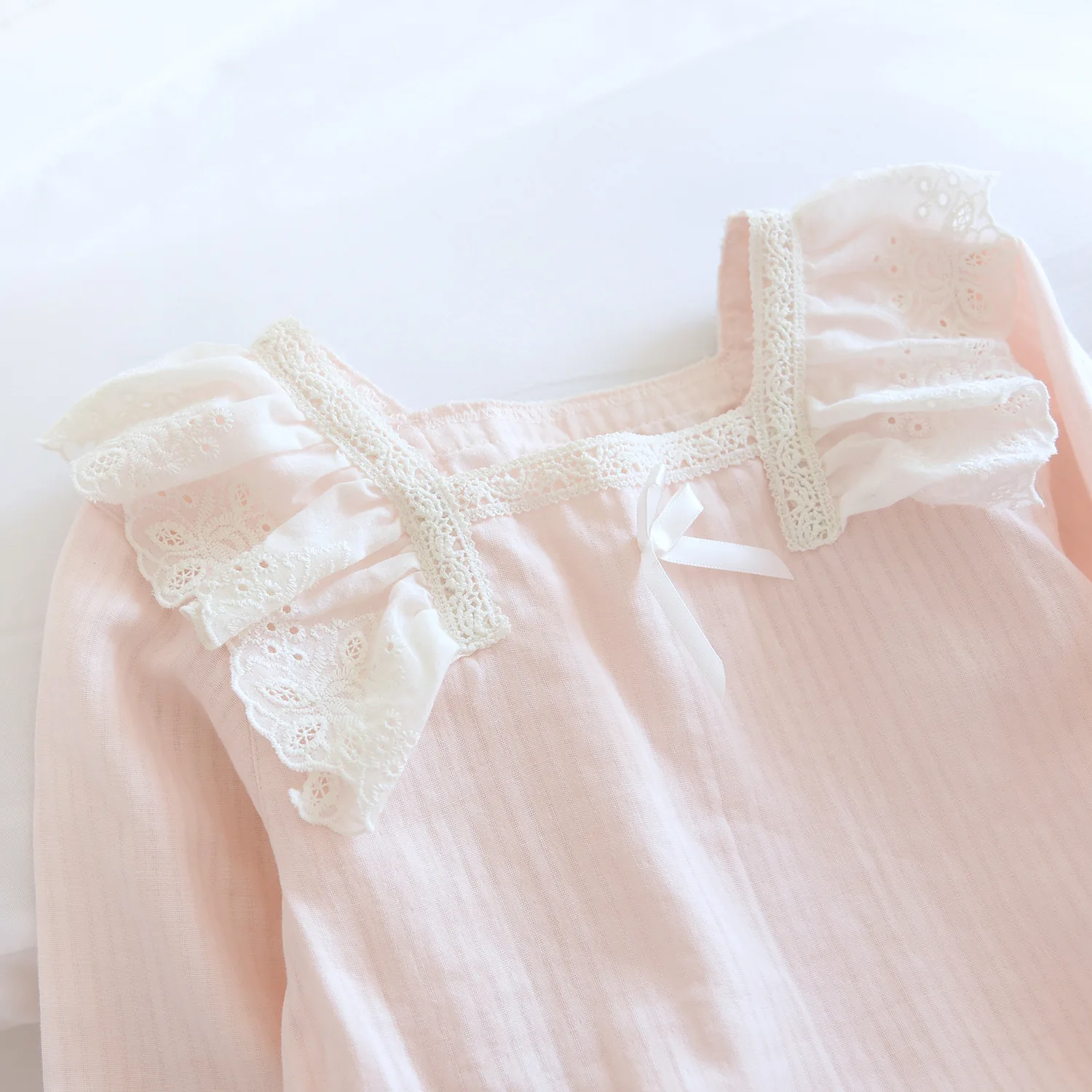 

Новая модная детская весенне-летняя тонкая Тюлевая домашняя одежда для девочек однотонная кружевная Пижама принцессы пижамы для девочек