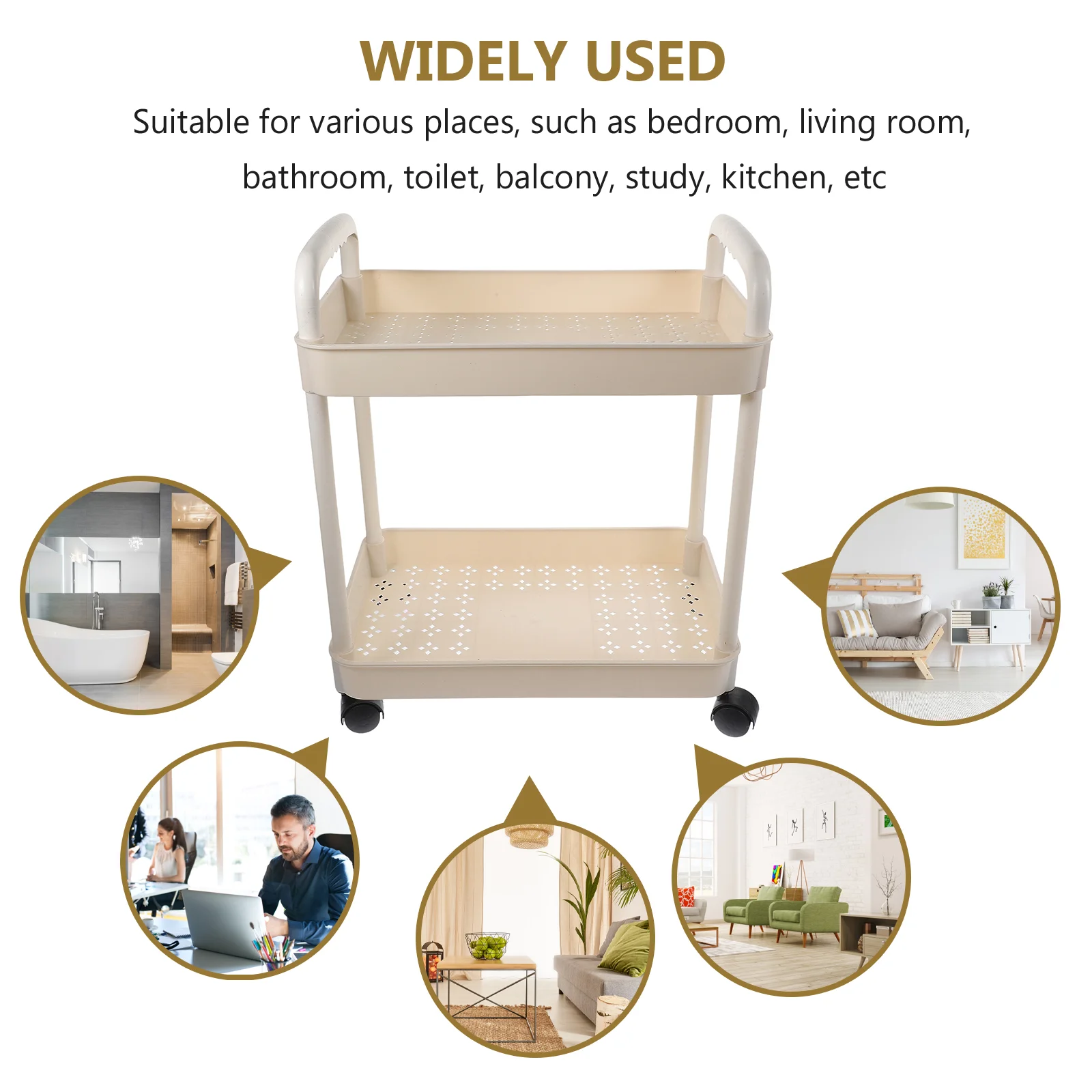 Мобильная стойка для хранения тележка корзина книжная полка на колесиках