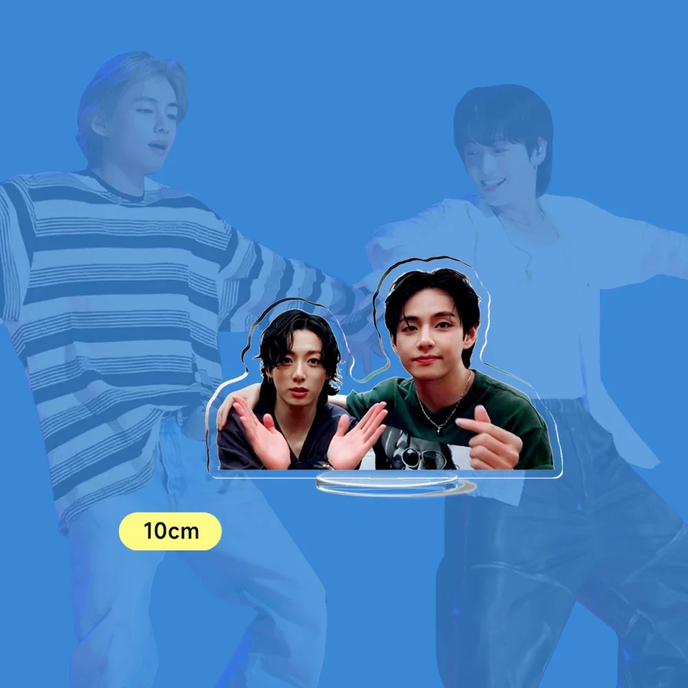 Новые акриловые фигурки Kpop Idol Standee подставка Vkook Teavkook Funs подарочные аксессуары