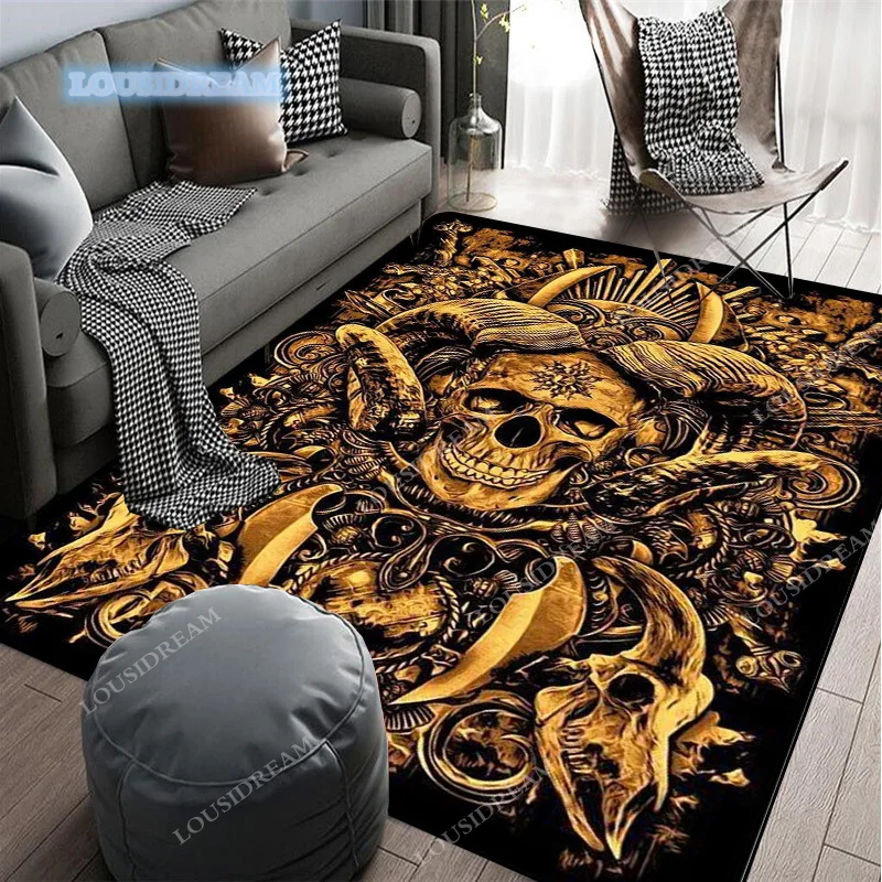

Halloween Gift Carpet Sun Moon Witchcraft Divination I am Sun Moon Daughter Sofa Skeleton Floor Mat Jim Bi rugs