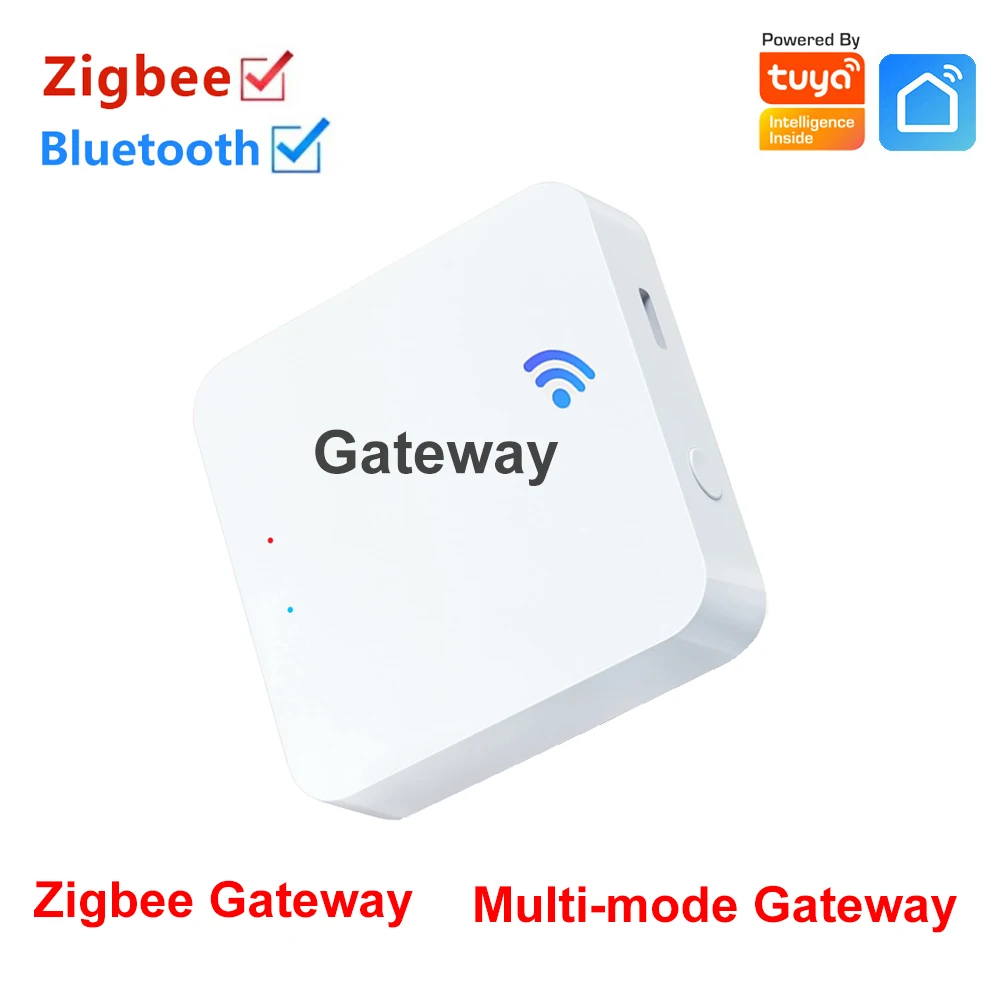 Фото Шлюз Tuya Zigbee 3.0/многорежимный шлюз-концентратор Умный дом Беспроводной мост Приложение Smart Life Дистанционное управление Устройство домашней автоматизации №1