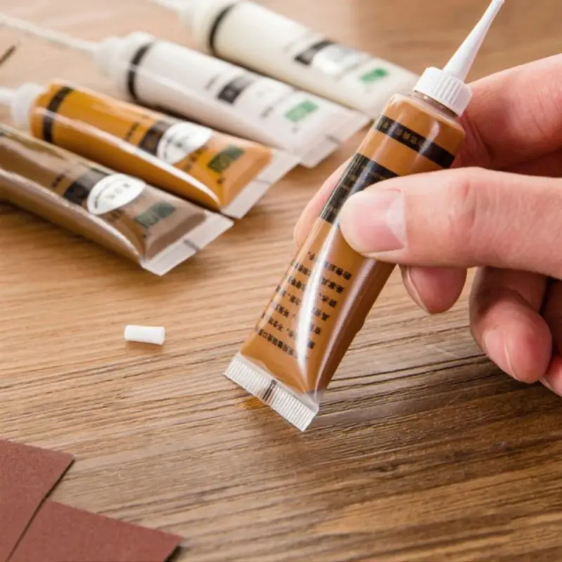 

Solid Wood Furniture Refinish Repair Color Paste Living Room Wood Floor Scratches Foot Line Repair Paint Repair Cream