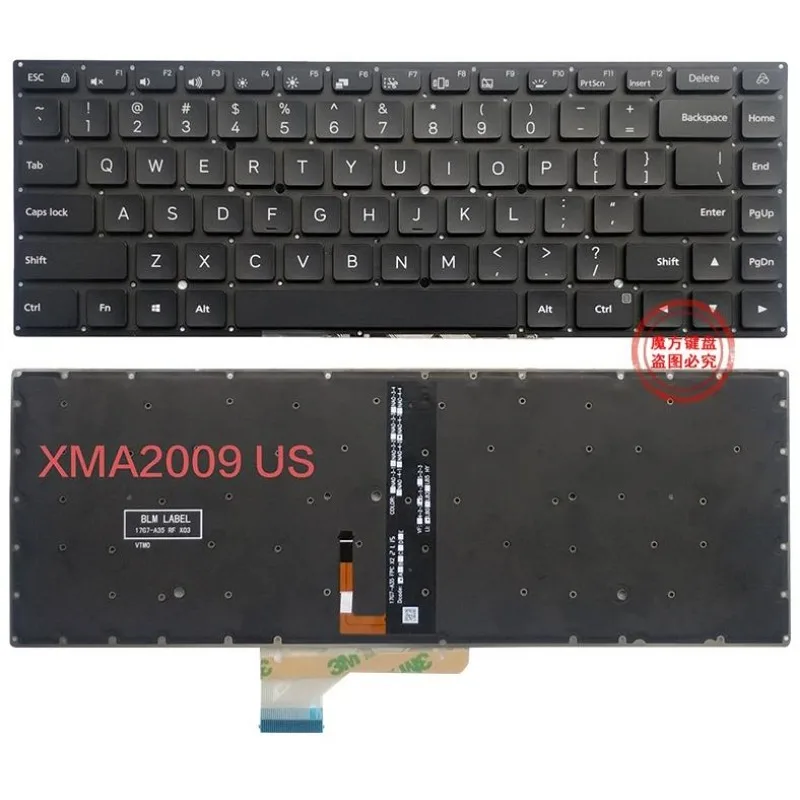 Новая клавиатура для Huawei MateBook 16S CREF-16 CREFG-16 32 MRG HKFG-1632 с подсветкой (американская раскладка) (art.: 3920db7d8d6da) - 3920db7d8d6da