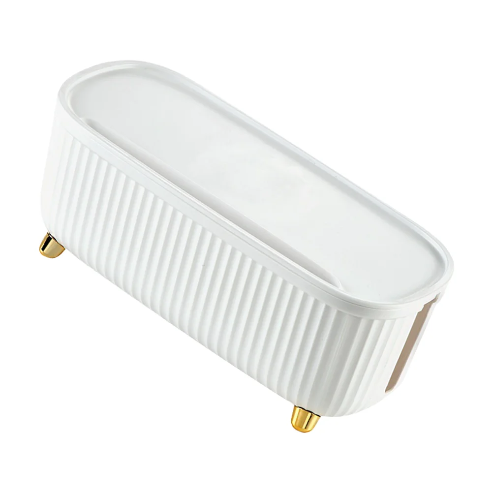 

Wire Finishing Box Table Socket Container Plastic Bins Storage Charging Cable Case Abs Clear Lid