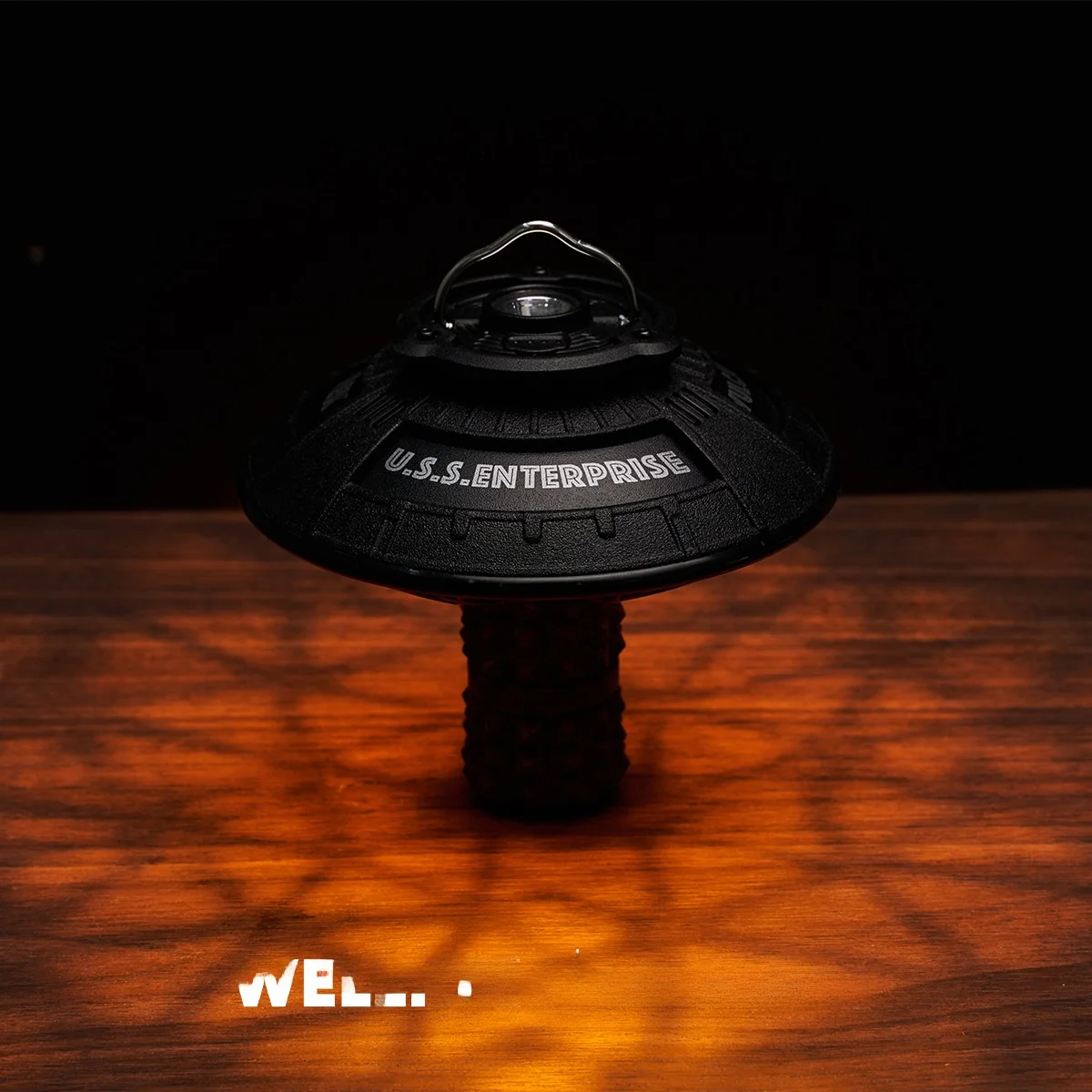 Исследователь космическая атмосфера на открытом воздухе креативный абажур НЛО