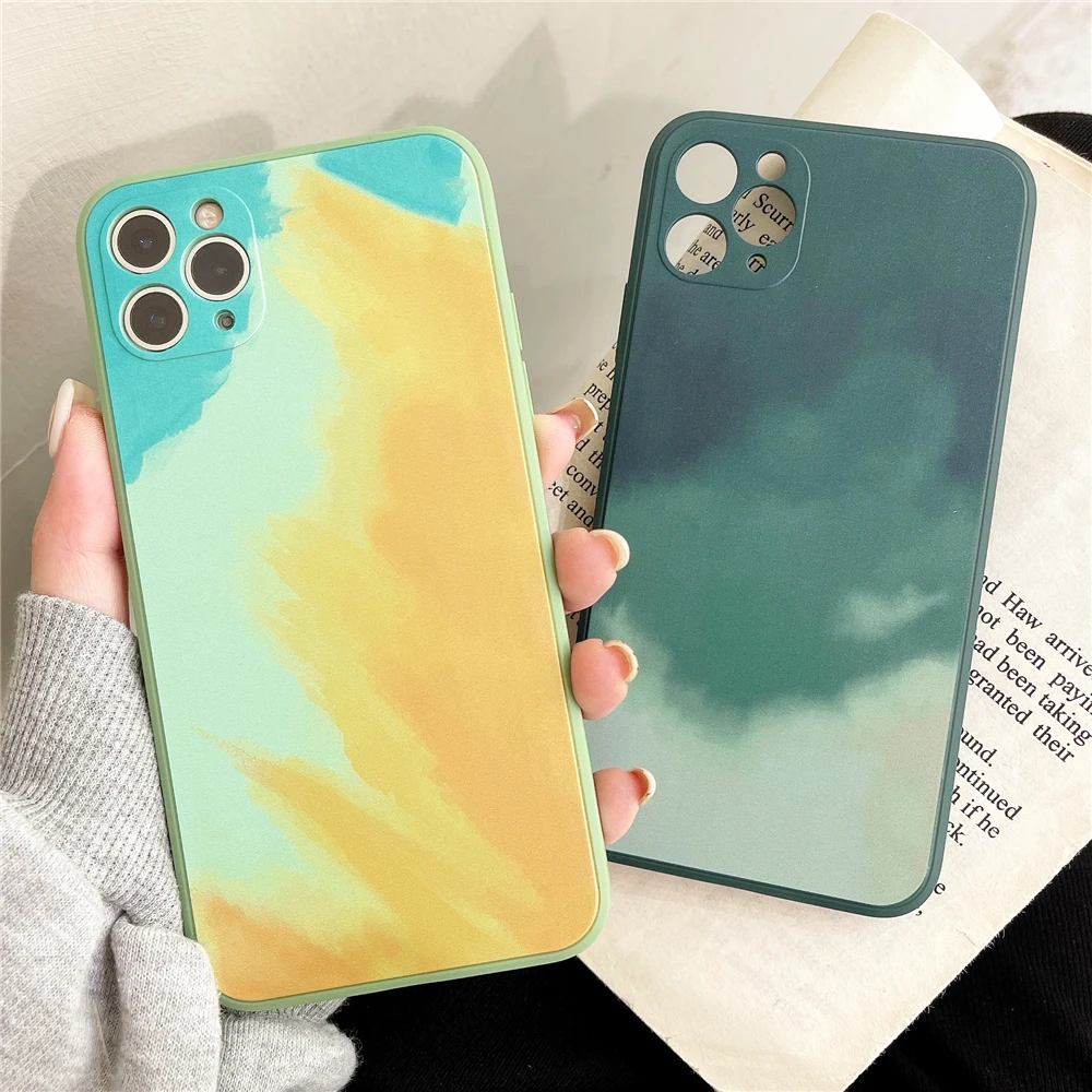 Цветной чехол из жидкого силикона для OPPO A3S A5S A12E A11K AX7 A9X F11 A72 A92 A52 A73 A32 A15 A15S A92S A94 A9 A5