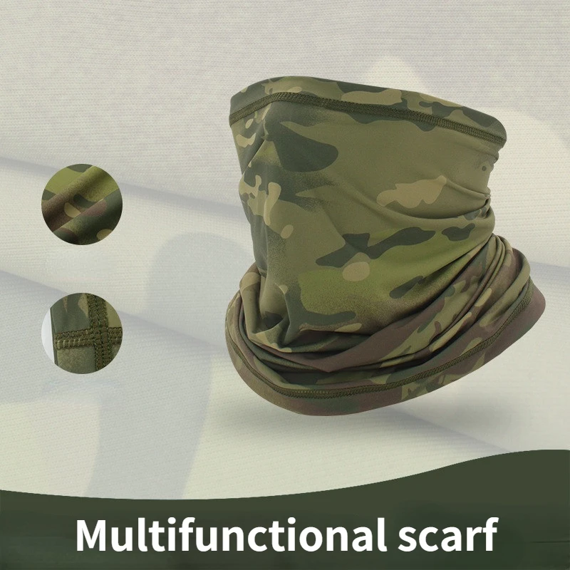 

Многофункциональный шарф с УФ-защитой для занятий спортом на открытом воздухе, рыбалки, походов, бандана, Балаклава, Шейная маска для велосп...
