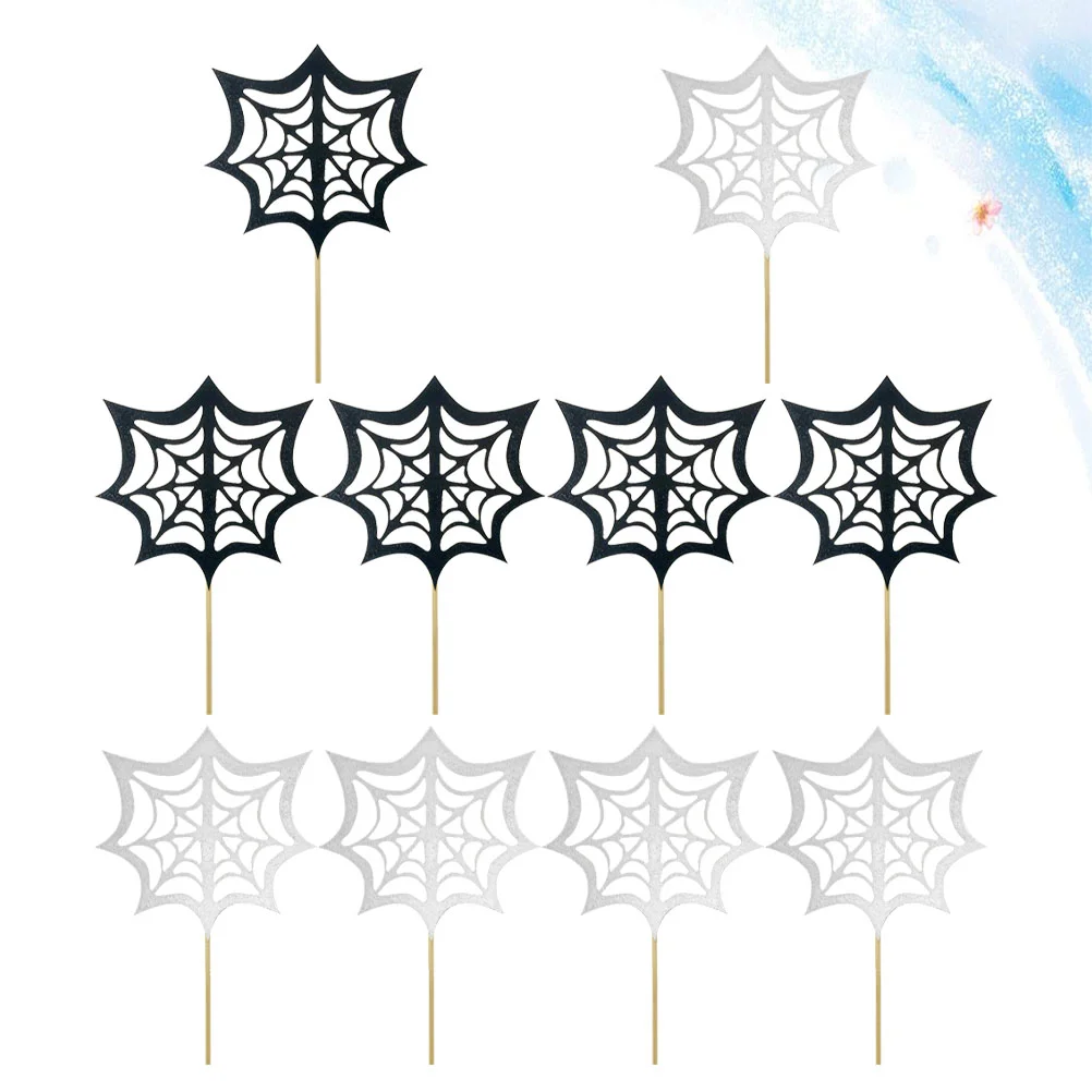 

Picks Cupcaketopper Spider Web Toothpicksfriut Fruit Appetizercocktail