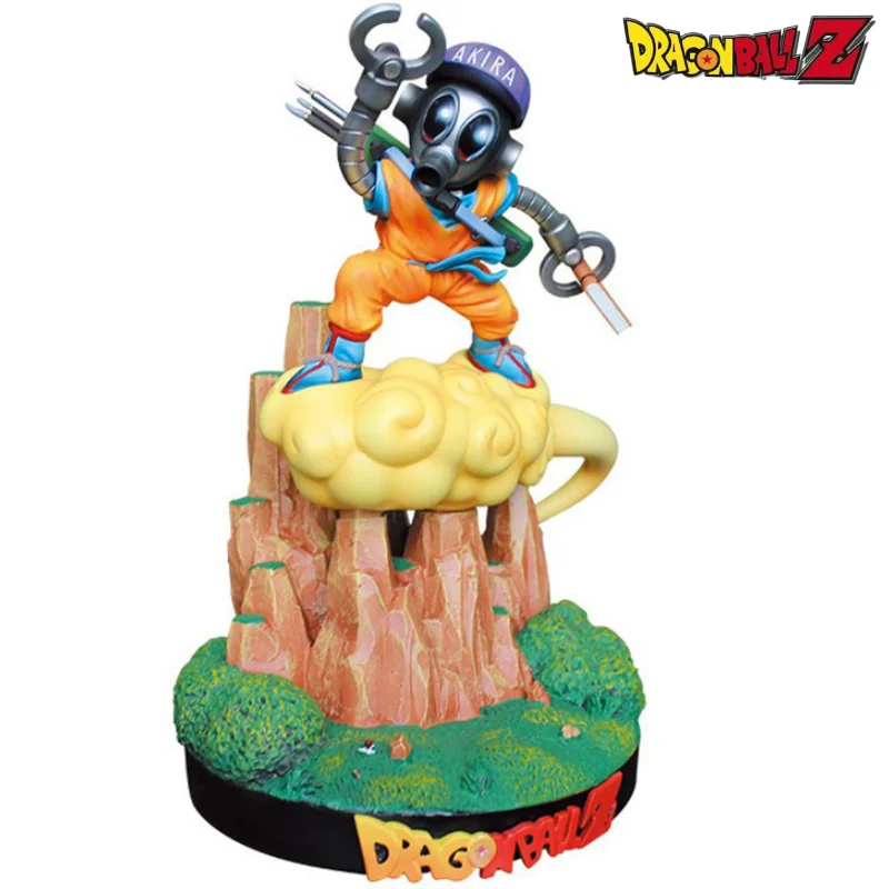 

23cm Anime Dragon Ball Toriyama Akira Action Figure Goku Somersault Cloud Collectible Doll Son Goku Statue Model Toys Ornaments