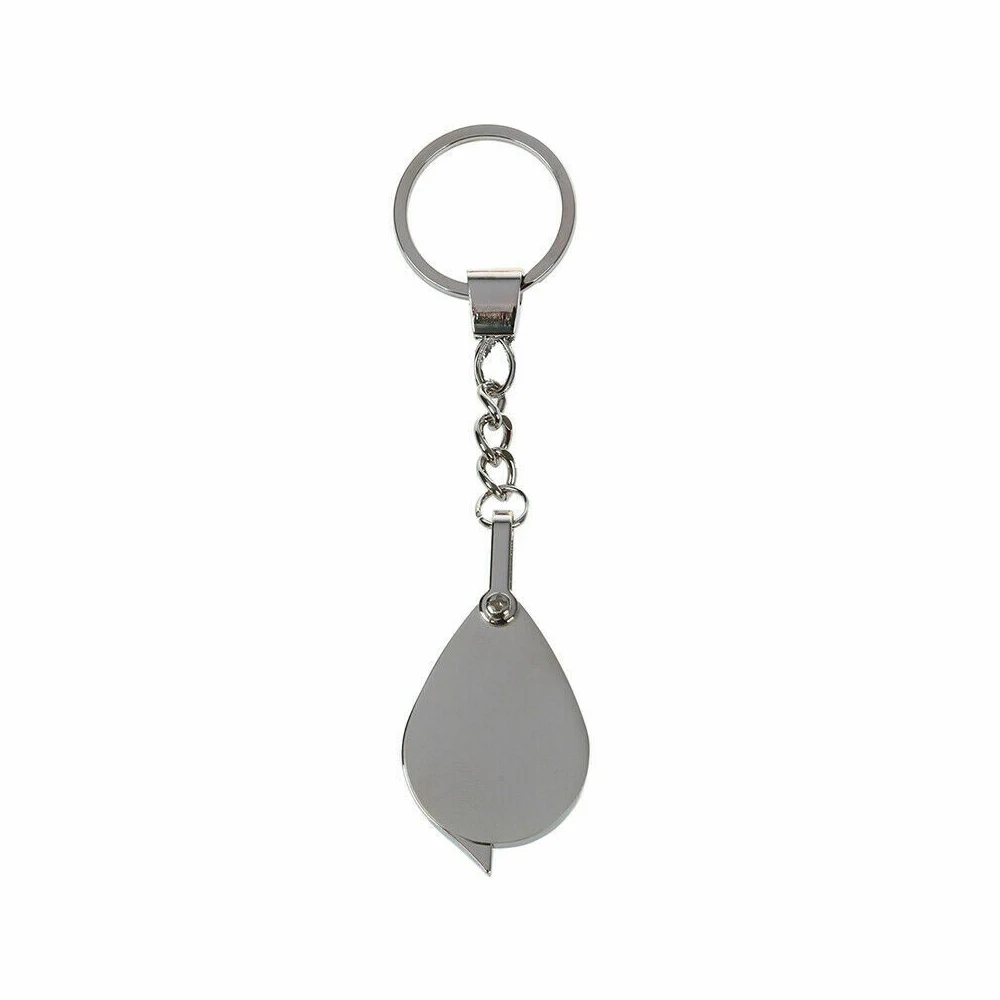 

Jeweler Pocket Eye Loupe Magnifier 10 x Jewelry Magnifying Glass Chain Keyring