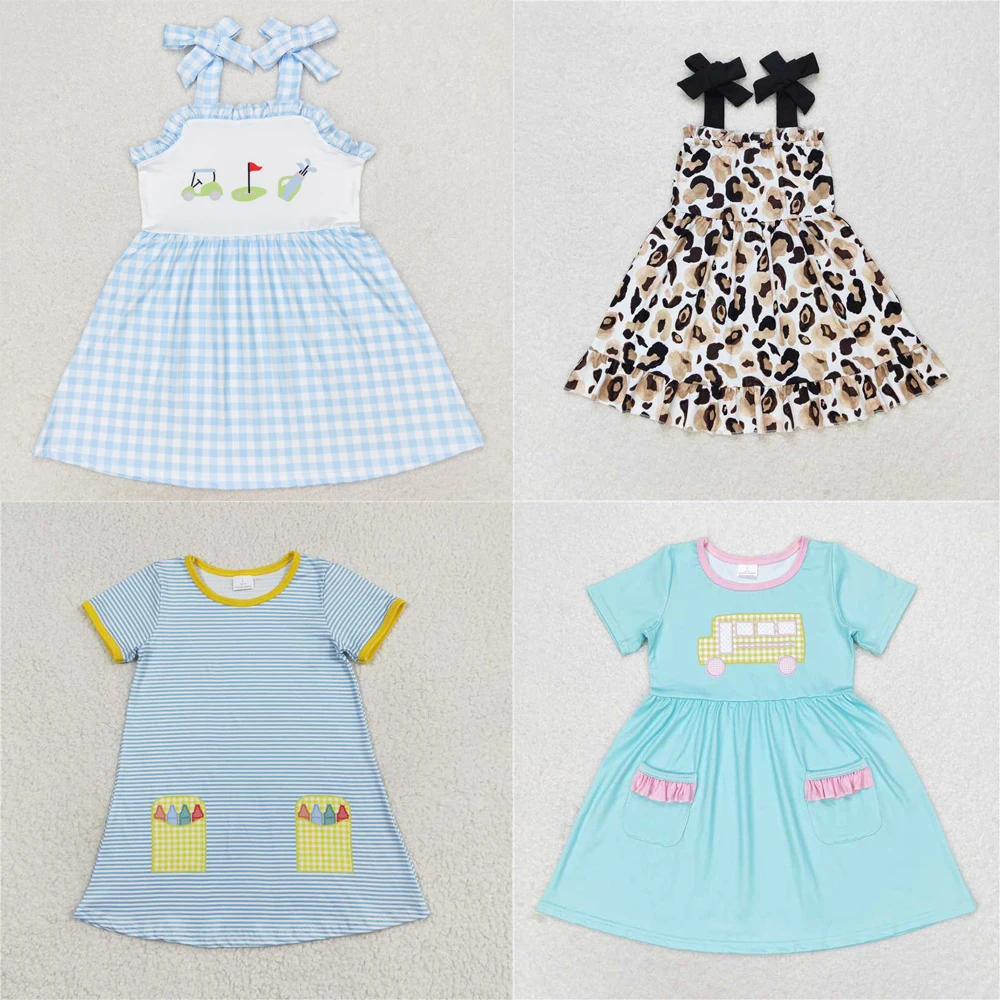 Оптовая продажа Лидер продаж юбки в западном стиле одежда для маленьких девочек