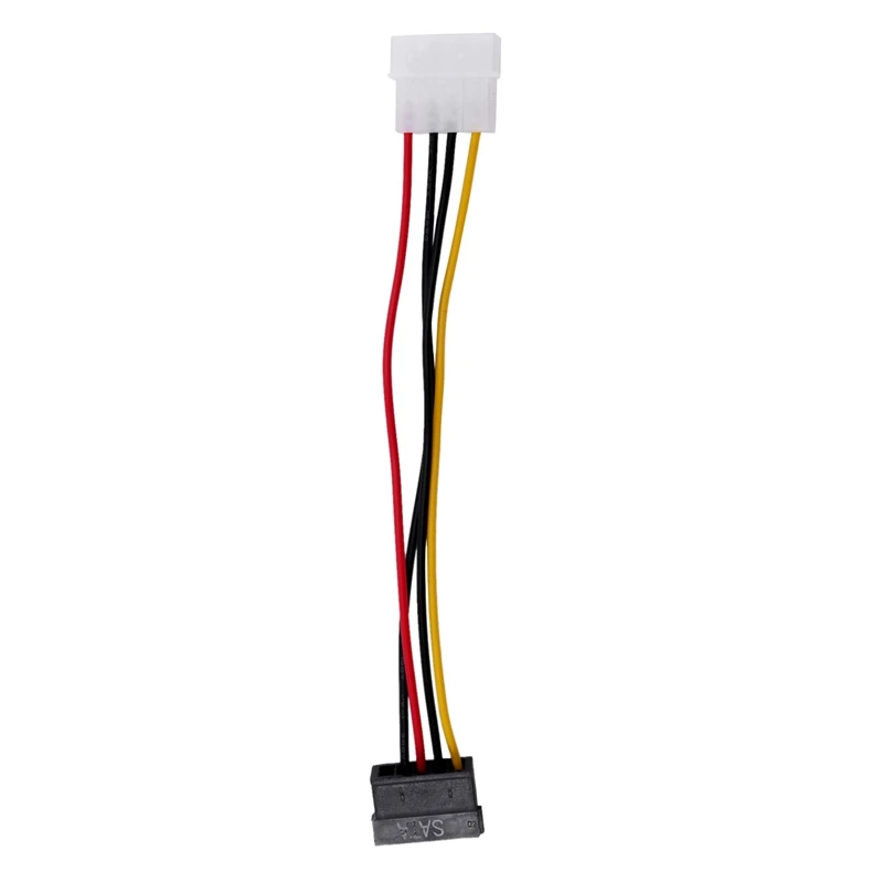 

Кабель-переходник SATA Power мама-Molex папа, 6 дюймов